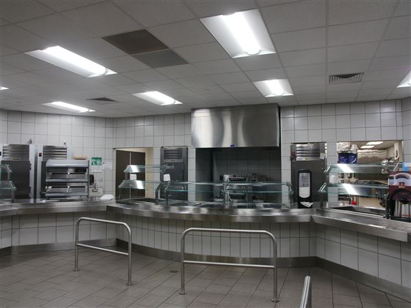 El Reno High School - Cafeteria inside Administration Building / Jeff Mills STEM Center Building (10/30/2019 - Credits: Breanna Shellhorse (Intern))
